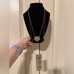 Free People Mixed Metal Necklace NWOT